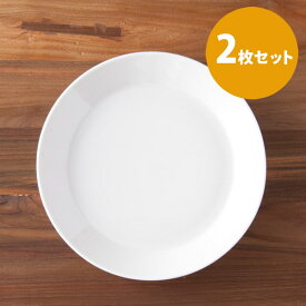 【4/10限定P5倍】■【2枚セット】イッタラ　ティーマ　プレート　21cm　ホワイト　/　iittala　TEEMA　/　 北欧食器 洋食器 ギフト プレゼント 食洗機対応 電子レンジ対応 オーブン対応 フリーザー対応