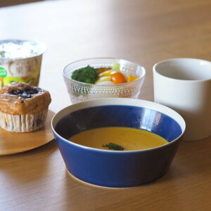 yumiko@iihoshi@porcelain@×@ؑɎqX@dishes@bowl@M@ink blue@/@fBVB[Y@CNu[@/@CCzV~R {E 15cm Mtg v[g W H@