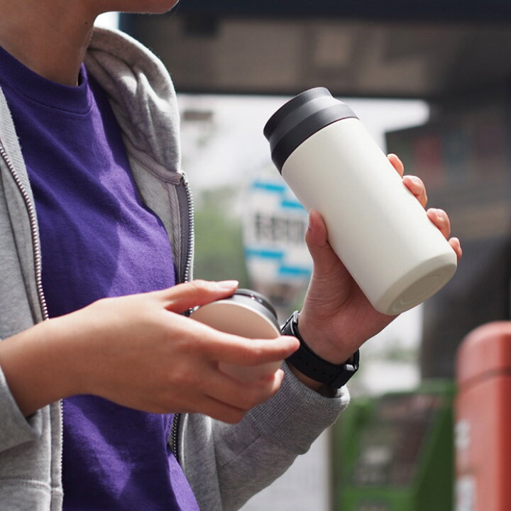 楽天市場】キントー トラベルタンブラー 350ml ホワイト / KINTO