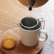 工房アイザワ 深型茶こし 小 / ステンレス 茶漉し 湯のみ グラス ひとり分 日本製 新潟 燕三条