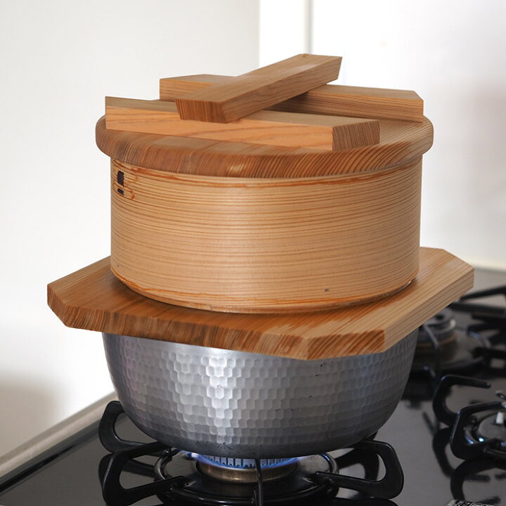 楽天市場】栗久 セイロ 3合 / せいろ 蒸篭 蒸籠 和せいろ 木製 蓋つき 