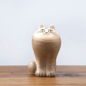 リサ・ラーソン　マヤ　ブラウン　/　Lisa　Larson　Cats-Maya　※ リサラーソン 置物 オブジェ 陶器 スウェーデン 猫 かわいい ギフト プレゼント