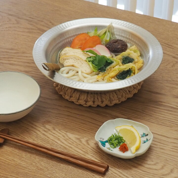 楽天市場】【4月より値上げ】中尾アルミ製作所 N-26 打出うどんすき鍋  