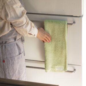 ココチエナ カラユイ フェイスタオル イエローグリーン 34×80cm / cocochiena【1点までネコポス可】 / コットン100% 綿 速乾性 無地 厚手 ふんわり 超吸水 赤ちゃん ギフト プレゼント