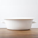 野田琺瑯 たらい / ホーロー 足湯 直火 アロマ 煮洗い 洗濯 10リットル 10L 大 大型