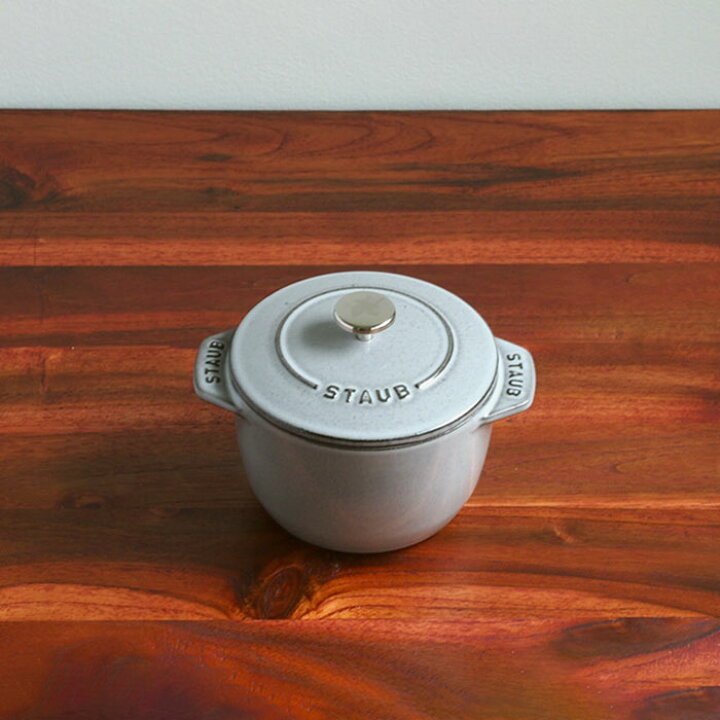 楽天市場】ストウブ ラ ココット デ ゴハン S 12cm グレー / staub 