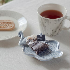 【10/25★クーポン&最大100%Pバック】【お買い物マラソン クーポン対象】スタジオエム スワン小皿 ソワレ / STUDIO M' / 小皿 陶器 電子レンジ対応 食洗器対応 変形皿 白鳥モチーフ