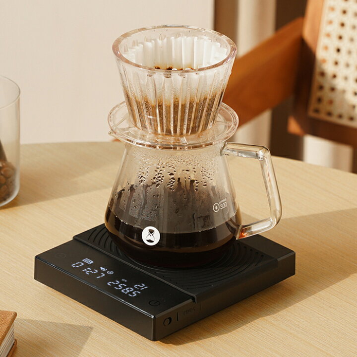 楽天市場】タイムモア コーヒースケール ブラック BLACK MIRROR basic2 