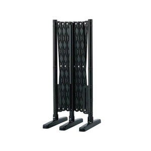 伸縮フェンス (樹脂製) 黒 KPFS-96