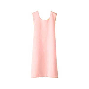 パッとつけられる入浴介護エプロン ピーチ L-LL 403310-739ピーチ L-LL