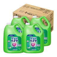 ワイドハイターEXパワー 業務用 4.5L*4個 衣料用酸素系漂白剤 液体タイプ 509819 1ケース