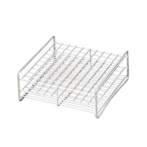 ステンレス製試験管立 直径13mm*100本立 SS13-100