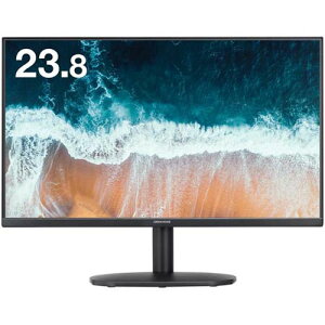23.8�^���C�h�t��HD�Ή�LED�t���f�B�X�v���C GH-LCW24S-BK
