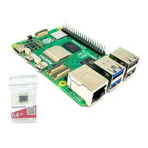Raspberry Pi 5 �^ 16GB �^ Raspberry Pi OS �C���X�g�[���ς�SD�t RASPi5-SDST16GB