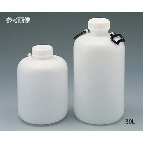 広口瓶 (HDPE製) 3L 注目の - 容器・試験管