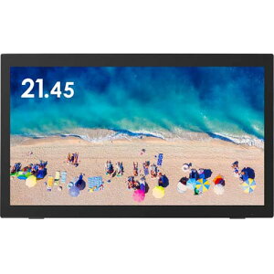 21.5�^ (���̈�21.45�^) ���C�h�^�b�`�p�l���t���f�B�X�v���C GH-LCT22D-BK