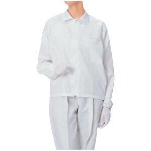 無塵衣・AS249C 男女兼用上着 白 S AS249C S