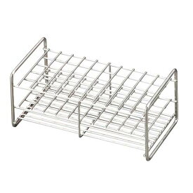 ステンレス製試験管立 直径15mm 5*10配列 SS15-50