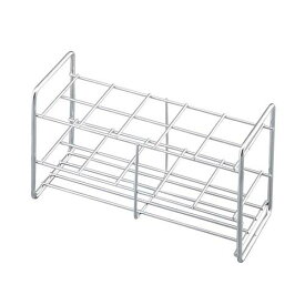 ステンレス製試験管立 直径30mm 2*5配列 SS30-10