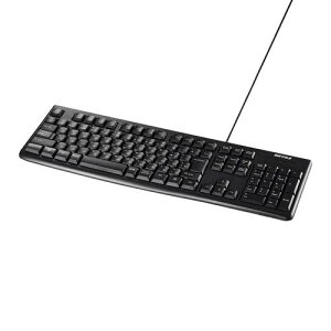 USB�ڑ� �L���X�^���_�[�h�L�[�{�[�h �u���b�N BSKBU100BK