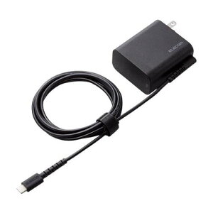 �m�[�gPC�pAC�A�_�v�^�[ Type-C USB Power Delivery�Ή� 45W �P�[�u����̌^ 1.8m �u���b�N ACDC-PD2545BK