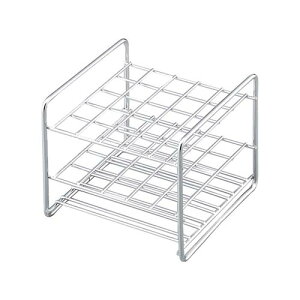 ステンレス試験管立 配列:5*5 サイズ:□23mm 21-25L