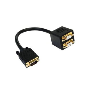 VGAXvb^zP[u 30cm 1x VGA (IX) - 2x VGA (X) VGASPL1VV