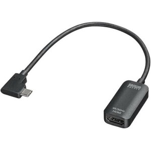 USB Type C (L�^) -HDMI�ϊ��A�_�v�^ (4K�^30Hz) AD-ALCHD02L