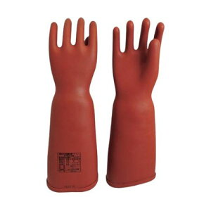 高圧ゴム手袋 胴太型 ロングタイプ 7kV以下用 M 555-M