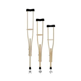 木製松葉杖 (完全成型ネジ式) 1170〜1410mm 2本組