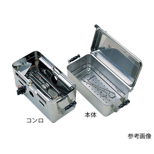 全日本送料無料 ガス用圧電式 卓上型業務用煮沸器(自動点火) プロパン 