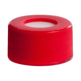 TOCバイアル瓶用 赤キャップ (セプタム付) 100個入 1BT24-414ROT