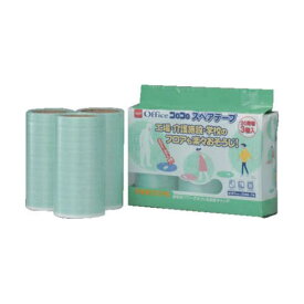 オフィスコロコロスペアテープ 多用途フロア用187mm (3巻入) C3010
