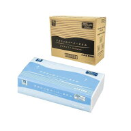 アズワンのペーパータオル (ダブルソフト) 1ケース(200組入/袋×40袋入) 日本製 再生紙100% 2枚重ね ホワ…
