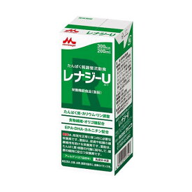 クリニコ タンパク質調整流動食 レナジーU 200mL 645558【2407c】