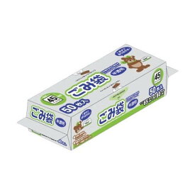 コンパクトボックスごみ袋 45L 半透明 1ケース (50枚*15パック) CB-45-50