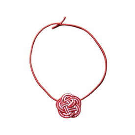 ゴム付き水引飾り 紅白梅結び 50本入 001510904