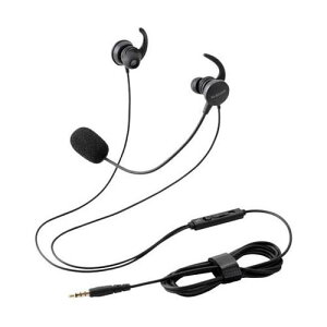�}�C�N�A�[���t�C���i�[�C���[�^�w�b�h�Z�b�g ���� 4�� �ϊ��P�[�u���t �u���b�N HS-EP21STBK