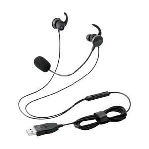 �}�C�N�A�[���t�C���i�[�C���[�^�w�b�h�Z�b�g ���� USB �u���b�N HS-EP21SUBK