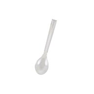 プラスチックスプーン 12.3cm 単袋 透明 100本 004513005
