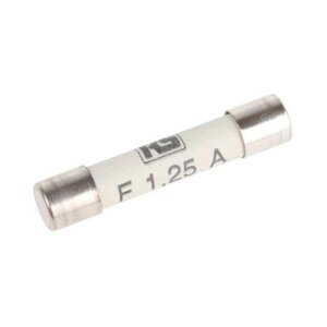 �Z���~�b�N�ǃq���[�Y 1.25A (���f�^) 6.3x32mm 500V ac 1�� (10��) 769-6330