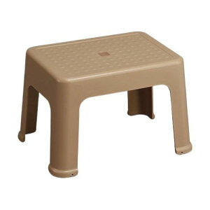 プラステップ 一体型踏み台 ベージュ 340mm*255mm*220mm ST-349
