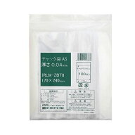 チャック袋 A5 170X240mm 1ケース (100枚*35袋入) IRLM-ZBT8
