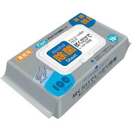 FUJIアルコール入除菌シート 913500 1ケース(100枚*24袋入)