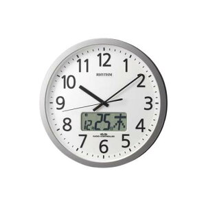 電波時計(プログラムチャイム付) 直径350*60mm 4FN405SR19