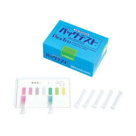 パックテストR (簡易水質検査器具) 硝酸・硝酸態窒素 WAK-NO3 1箱(5本×10袋入)