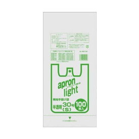 エプロンライト 半透明30号 Sサイズ 1袋 (100枚入) EL-N30-100