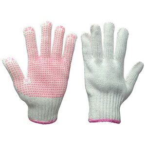 レディすべり止手袋 女性用すべり止軍手 白 5双入*10袋 72