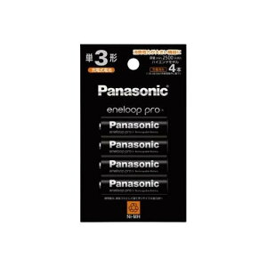 充電池 エネループプロ 単3形 4本入 ハイエンド BK-3HCD/4H