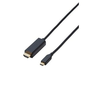 �f���ϊ��P�[�u�� USB Type-C-HDMI �~���[�����O�Ή� 60Hz 1.0m �u���b�N CAC-CHDMI10BK3